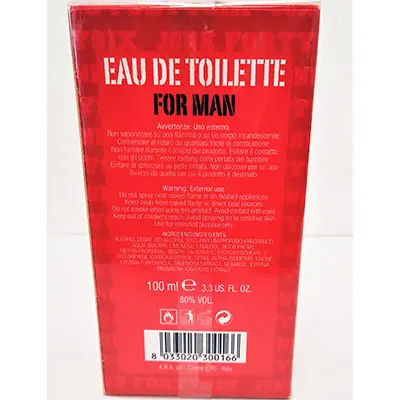 Photo de l’avis officiel: Jonk Fortysix 46 Eau de toilette — risque: Risque chimique
