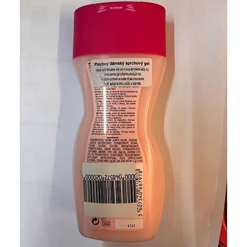 Photo de l’avis officiel: Playboy PLAY IT LOVELY Crème de douche — risque: Risque chimique