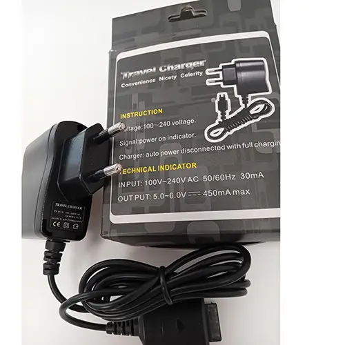 Foto aus der offiziellen Meldung: Charger Reiseladegerät — Risiko: Elektrischer Schlag