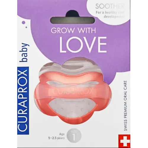 Photo from the official notice: Curaprox Baby Soother — chemical risk (SR/04376/25)