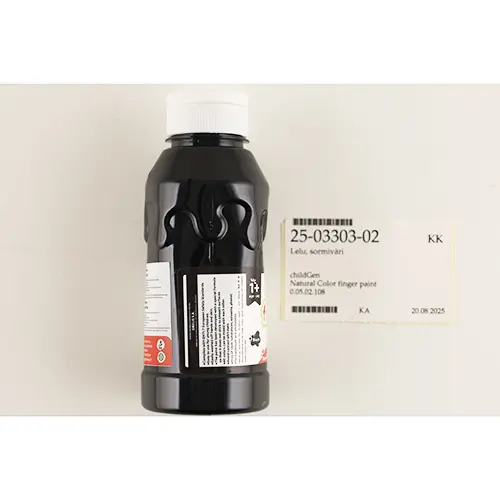 Foto do aviso oficial: ChildGen Natural Color Finger Paint Tinta para os dedos — risco: Risco para a saúde / outro