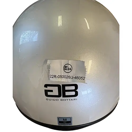 Photo de l’avis officiel: Bottari Talento Casque de moto — risque: Blessures