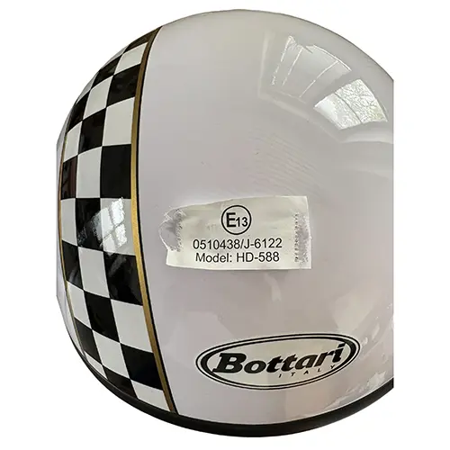 Photo de l’avis officiel: Bottari Snapper Casque de moto — risque: Blessures
