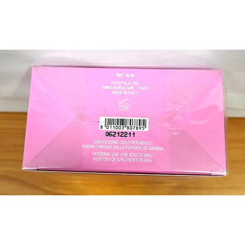 Photo de l’avis officiel: Moschino Pink Bouquet Gel douche — risque: Risque chimique
