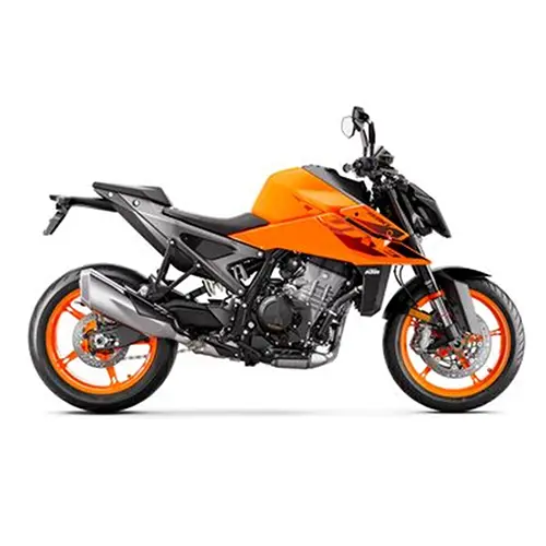 Photo from the official notice: KTM 390 Duke, 250 Duke, 125 Duke, 990 Duke motorcycle — fire risk