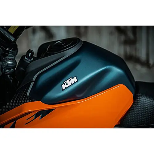 Photo from the official notice: KTM 390 Duke, 250 Duke, 125 Duke, 990 Duke motorcycle — fire risk