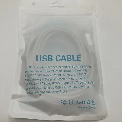 Photo de l’avis officiel: PD Fast Charging Cable Câble de charge — risque: Environnement (SR/04416/25)