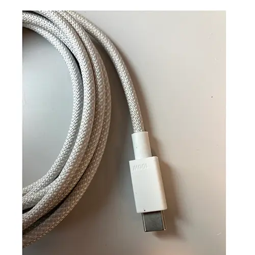 Photo from the official notice: PD fast charging cable — environment risk (SR/04419/25)