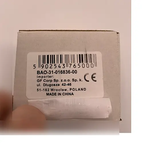 Foto uit de officiële melding: Baofeng S-5 PTT Speaker Microphone Luidsprekermicrofoon — risico: Milieu