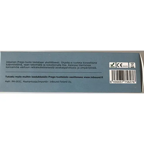 Foto uit de officiële melding: Prego Medical infrared forehead thermometer Infraroodthermometer — risico: Milieu