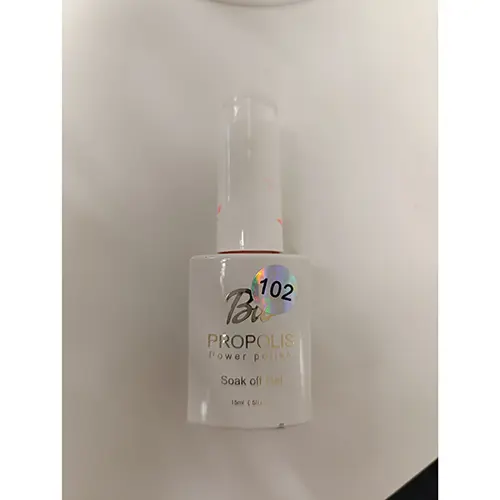 Zdjęcie z oficjalnego zgłoszenia: Bio PROPOLIS Power polish Soak off Gel Żelowy lakier do paznokci — ryzyko: Chemiczne