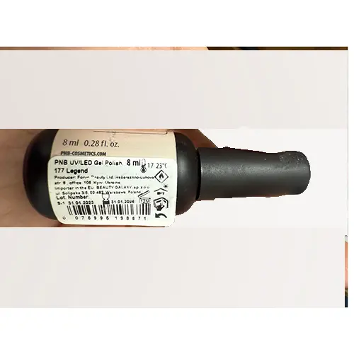 Foto do aviso oficial: pnb Professional Nail Boutique Gel Polish Verniz para unhas em gel — risco: Químico