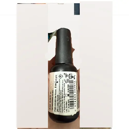 Foto do aviso oficial: pnb Professional Nail Boutique Gel Polish Verniz para unhas em gel — risco: Químico