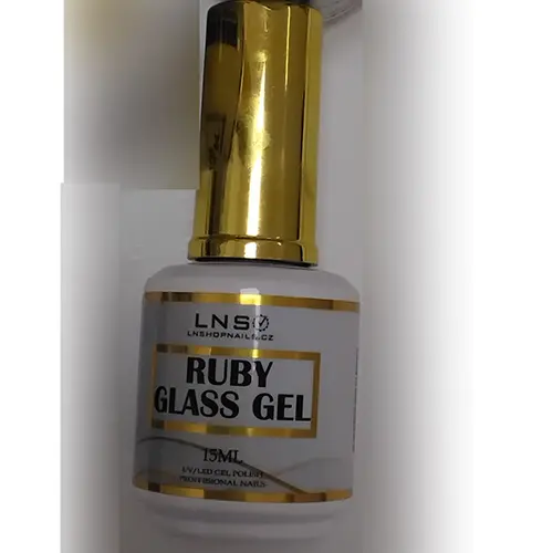 Foto aus der offiziellen Meldung: LNS RUBY GLASS GEL UV/LED GEL POLISH PROFFESIONAL Gel-Nagellack — Risiko: Chemikalie