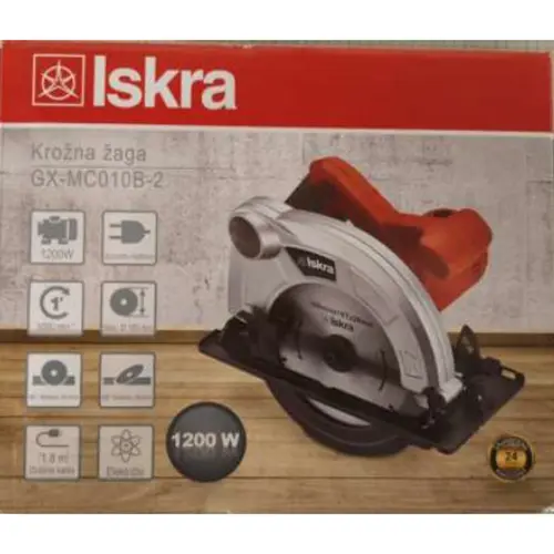 Photo de l’avis officiel: Iskra Circular saw Scie électrique — risque: Coupures