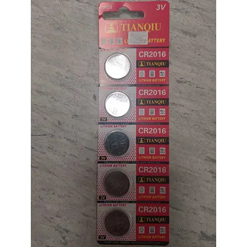 Photo de l’avis officiel: TIANQIU 5 PCS lithium battery Piles à boutons — risque: Risque chimique & Étouffement