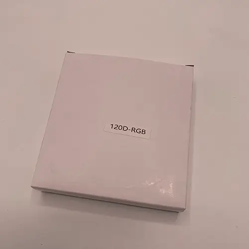 Foto uit de officiële melding: Dual ring RGB fan 120mm Ventilator — risico: Milieu