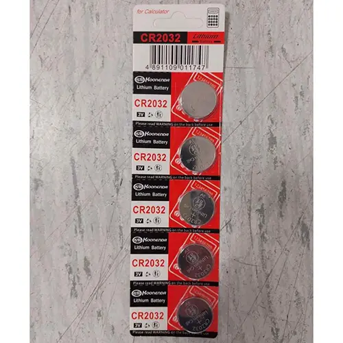 Photo de l’avis officiel: KOONENDA Lithium battery Piles à boutons — risque: Risque chimique & Étouffement (SR/04514/25)