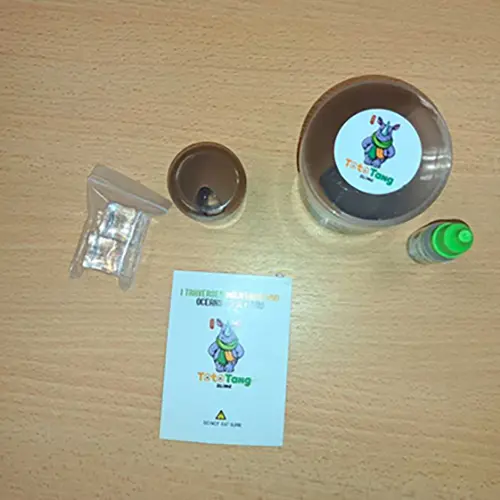 Foto do aviso oficial: Tototang slime Coffee Clear Slime Limo do brinquedo — risco: Químico