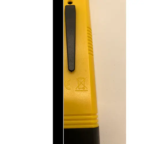 Photo from the official notice: Digital pH meter for water — environment risk
