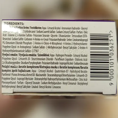 Foto do aviso oficial: Schwarzkopf PALETTE DE LUXE INTENSIVE Corante capilar — risco: Químico
