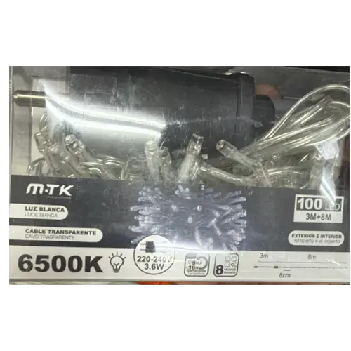 Photo de l’avis officiel: MTK Luces de cadena led Chaîne d'éclairage — risque: Incendie