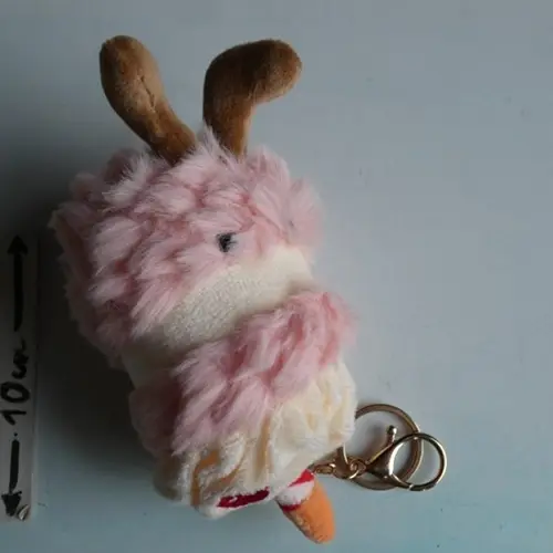 Photo de l’avis officiel: Jouet en peluche en forme de gâteau mignon, 1 unité, décoration de gâteau mignon pour sacs et clés Porte-clés  — risque: Étouffement