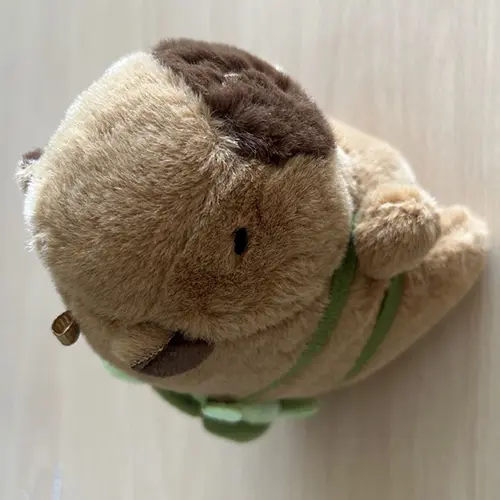 Foto do aviso oficial: Porte clés en peluche capybara, plush doll Anel-chave com brinquedo macio — risco: Engasgamento