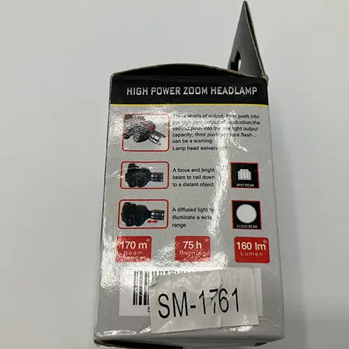 Foto aus der offiziellen Meldung: High Power Zoom Headlamp Scheinwerfer — Risiko: Umwelt