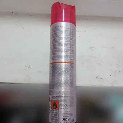 Photo de l’avis officiel: L´OREAL PARIS HAIR SPRAY STUDIO SILK A GLOSS Spray pour cheveux — risque: Risque chimique (SR/00056/26)
