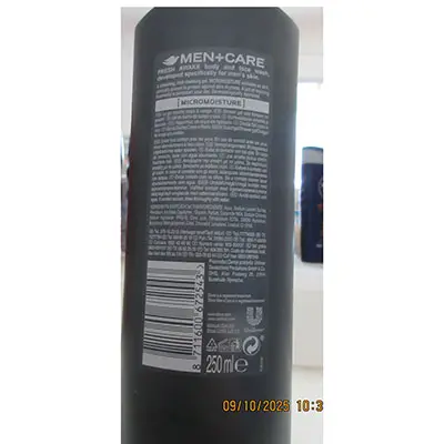 Photo de l’avis officiel: Dove CARE BODY AND FACE WASH Lavage du corps — risque: Risque chimique