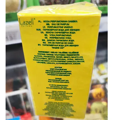 Foto dell’avviso ufficiale: Lazell JAMIE CAT Profumo — rischio: Rischio chimico