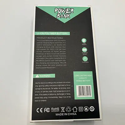 Foto dell’avviso ufficiale: Powerbank 20 000 mAh — rischio: Rischio chimico & Ambiente
