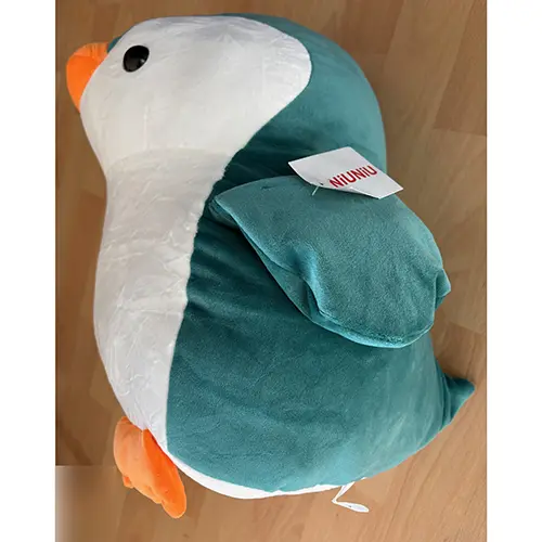 Foto do aviso oficial: NIUNIU Brinquedo macio — risco: Engasgamento