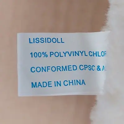 Photo from the official notice: Lissipuppe/Lissidoll Jouet en peluche Dragon blanc géant de 150cm, avec corne de licorne, ptérosaure volant, o — choking & suffocation risk