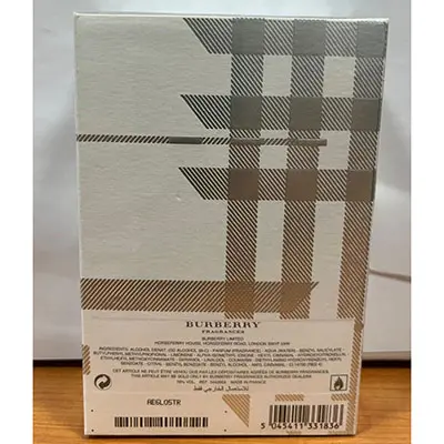 Photo de l’avis officiel: Burberry The Beat Parfum — risque: Risque chimique