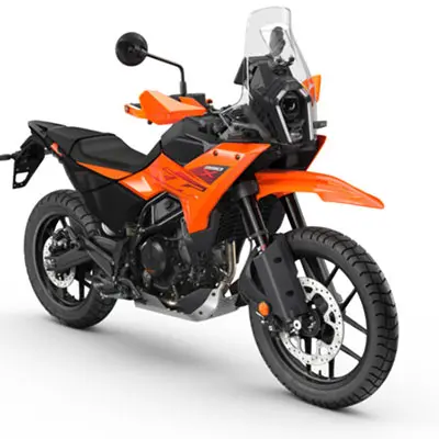 Photo from the official notice: KTM 390 ADVENTURE R, 390 ADVENTURE X, 390 ENDURO R, 390 SMC R motorcycle — injuries risk