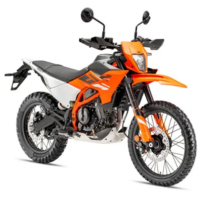 Photo from the official notice: KTM 390 ADVENTURE R, 390 ADVENTURE X, 390 ENDURO R, 390 SMC R motorcycle — injuries risk