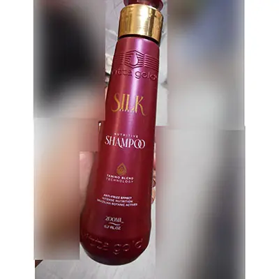 Photo de l’avis officiel: Vitta Gold Silk Express - Nutritive shampoo Shampooing — risque: Risque chimique