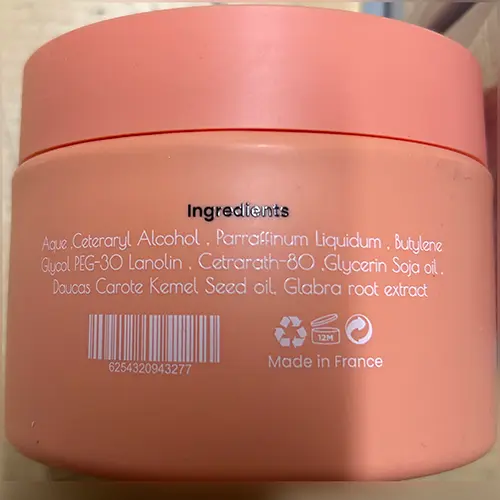 Photo de l’avis officiel: Lviera Whitening Carrot Crème éclaircissante pour la peau — risque: Risque chimique