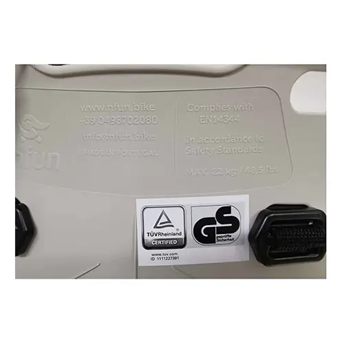 Foto do aviso oficial: NFUN Rear child bike seat Cadeira de bicicleta para crianças — risco: Ferimentos