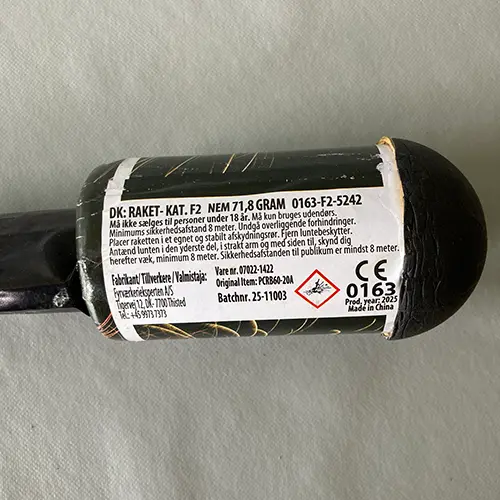 Foto aus der offiziellen Meldung: Big Bang Feuerwerk — Risiko: Sehschaden & Verletzungen