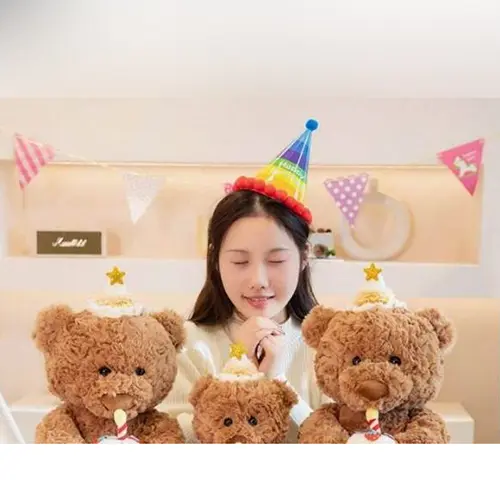 Photo from the official notice: Stuffed Plush Toy- Hug Series birthday Bear push Toy soft toy — choking risk