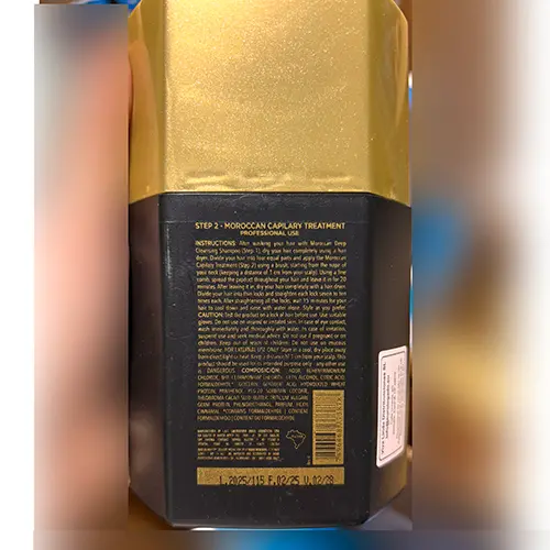 Foto dell’avviso ufficiale: INOAR Moroccan Capilary Treatment Prodotto per capelli — rischio: Rischio chimico