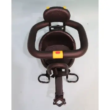 Foto uit de officiële melding: Child seat 27 Kinderfietsstoel — risico: Verwonding