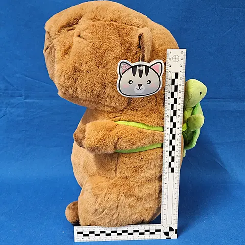 Photo from the official notice: Y.Y. soft toy — choking & strangulation risk