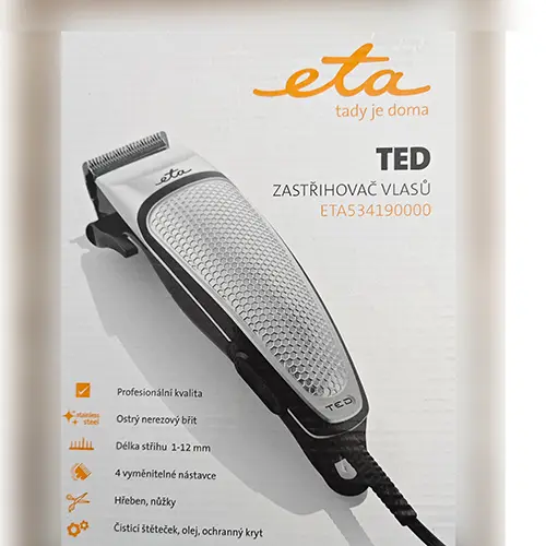 Foto aus der offiziellen Meldung: ETA ETA hair clipper Haarschneider — Risiko: Elektrischer Schlag