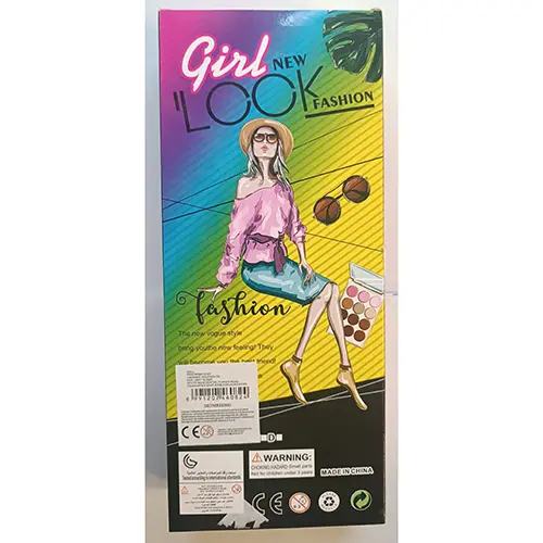 Foto do aviso oficial: Girl New Look Fashion Boneca de plástico — risco: Químico