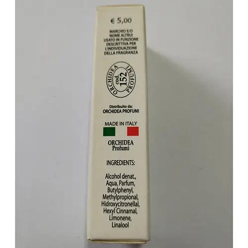 Foto dell’avviso ufficiale: Orchidea Profumi Pois Argento Eau de toilette — rischio: Rischio chimico