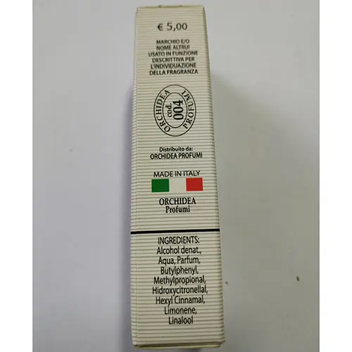 Foto dell’avviso ufficiale: Orchidea Profumi gia.dor Profumo — rischio: Rischio chimico